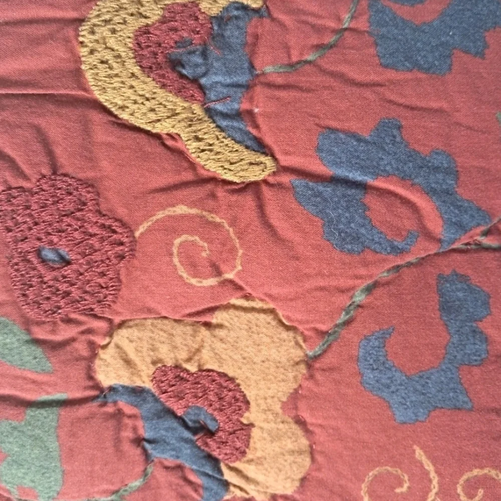 Pottery Barn Mazie Suzani Full Queen Quilt NWT